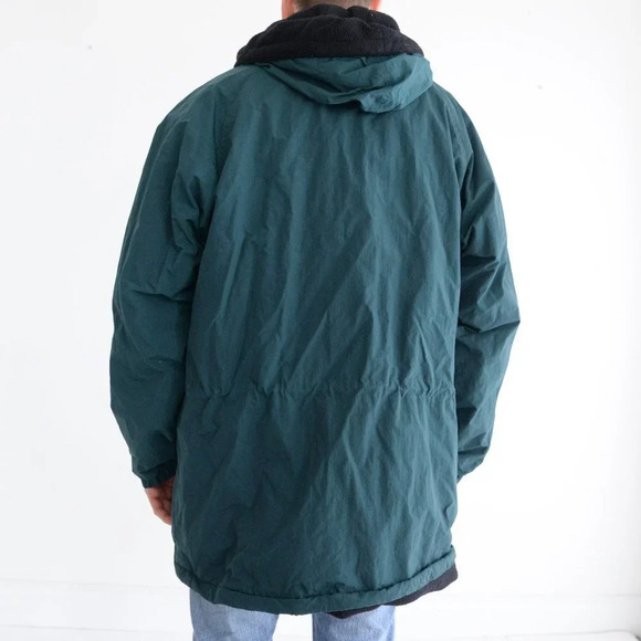Men's Teal Hooded Jacket - Picture 16 of 16